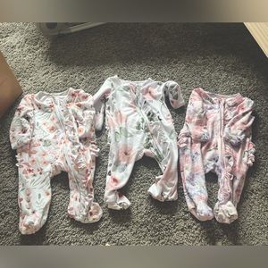 Caden lane bamboo pajamas - newborn